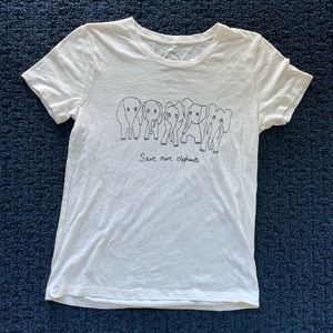J-Crew Collection “Save More Elephants” Tee